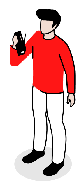 Hur använder jag en vev-radio?